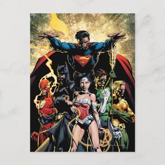 新しい52カバー#1フィンチバリアント ポストカード (正面)