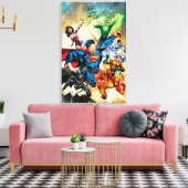 新しい52カバー#2 キャンバスプリント (インサイチュ (リビング))