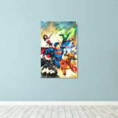 新しい52カバー#2 キャンバスプリント (インサイチュ (ウッドフロア))