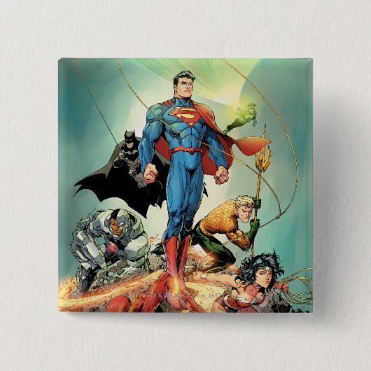 新しい52カバー#3 Capulloバリアント 缶バッジ (正面)