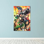 新しい52カバー#5 キャンバスプリント (インサイチュ (ウッドフロア))