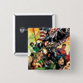 新しい52カバー#5 缶バッジ (正面&裏面)