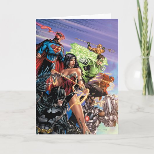 新しい52表紙#5バリアント カード (正面)