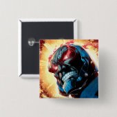 新しい52表紙#6バリアント 缶バッジ (正面&裏面)