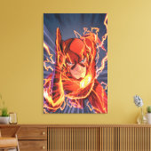 新しい52 – フラッシュ#1 キャンバスプリント (インサイチュ (リビング))