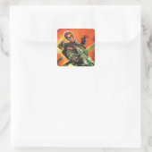 新しい52 – 緑の矢印#1 スクエアシール (バッグ)