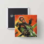 新しい52 – 緑の矢印#1 缶バッジ (正面&裏面)