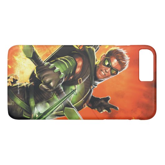 新しい52 – 緑の矢印#1 Case-Mate iPhoneケース (裏面(横))