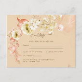 新しい！コーラルかわいらしオリーブの花ミックスコーズ結婚ズ ポストカード (正面)