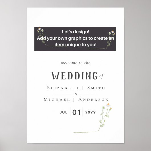 新しい！デザイン結婚自身のサイン11x15.4 ポスター (正面)