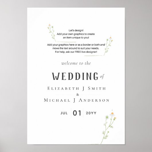 新しい!デザイン結婚自身のサイン11x15.4 ポスター (正面)