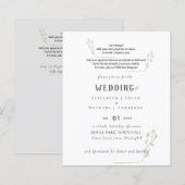 新しい！デザイン自身の結婚式の招待 – 0.50から (正面/裏面)