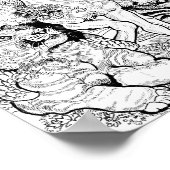 「新しい」ユニコーンのカラーリングページの無実 ポスター (角)