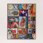 新しい！ヴィンテージ20世紀広告の ジグソーパズル (縦)