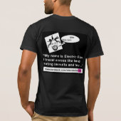 新しい! 扇風機のTシャツ: いそぎんちゃくの版!! Tシャツ (裏面)