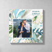 新しい！新素晴らしし結婚PHOTOギフトまたは記念日 キャンバスプリント (正面)