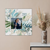 新しい！新素晴らしし結婚PHOTOギフトまたは記念日 キャンバスプリント