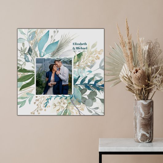 新しい！新素晴らしし結婚PHOTOギフトまたは記念日 キャンバスプリント