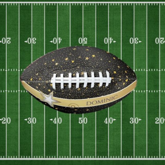 新しい！星空で印象的なカスタムサッカー アメリカンフットボール