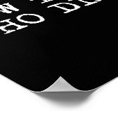 新しい、誰が仕事の胸の植えおもしろい付けを消す ポスター (角)