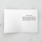 新しい! 2013年のMatthewの市会議員のスタジオのクリスマスカード シーズンカード (内部)