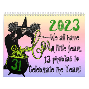 新しい！2023年ハロウィーンおもしろい カレンダー