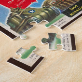 新しい!USA第2次世界大戦ホームフロントヴィンテージジグソーパズル ジグソーパズル (側面)