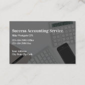 新しいAccountant Service名刺 名刺 (正面)