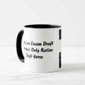 新しいACDHAのロゴのマグ マグカップ (正面左)