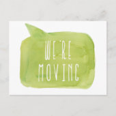 新しいAddress House Homeフォトポストカードを移動する 案内ポストカード (正面)