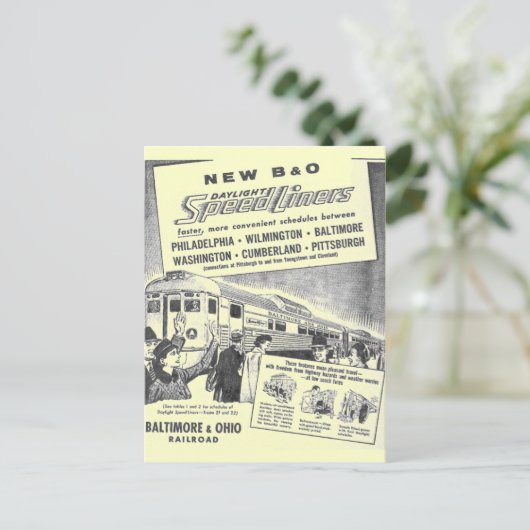 新しいB&O Buddは日光Speedlinersを造りました ポストカード (スタンド正面)