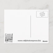 新しいB&O Buddは日光Speedlinersを造りました ポストカード (裏面)