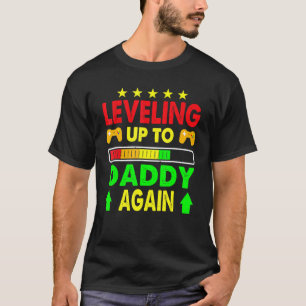 新しいBabを期待して再びパパにレベリング Tシャツ