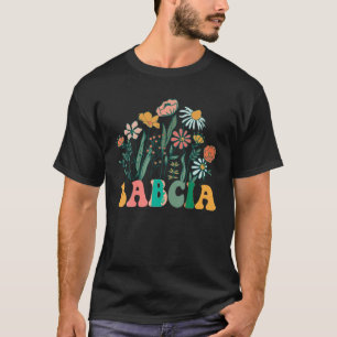 新しいBABCIAワイルドフラワーファースト誕生日ベビーシャワーT Tシャツ