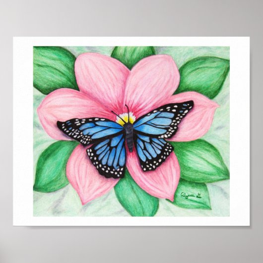 新しいBeginnings 8"x10"プリント ポスター (正面)