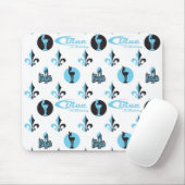 新しいBELUXEの青または何も マウスパッド (マウス)