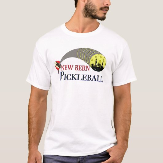 新しいBern PickleballパフォーマンスTシャツ Tシャツ (正面)