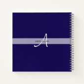 新しいBUCKET LISTヴィンテージバラカスタム ノートブック (裏面)