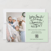 新しいChimneyホリデーフォトカード シーズンカード (正面)