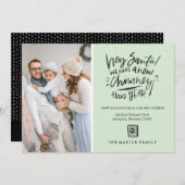 新しいChimneyホリデーフォトカード シーズンカード (正面/裏面)