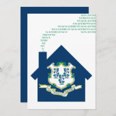 新しいconnecticutアドレス 案内状 (正面/裏面)