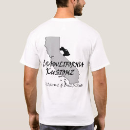 新しいCrawlifornia Kustomzのワイシャツの灰色 Tシャツ
