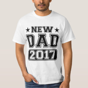 新しいDadクルー2017 Tシャツ