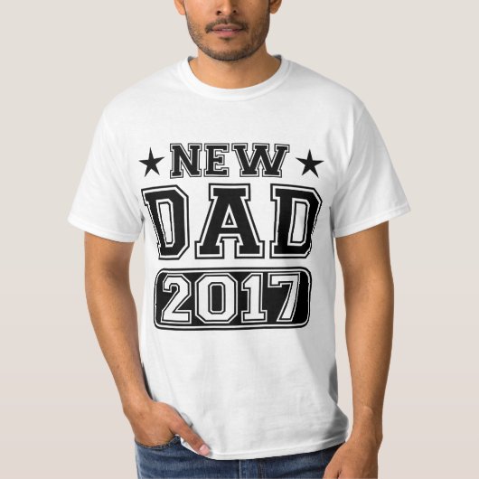 新しいDadクルー2017 Tシャツ (正面)