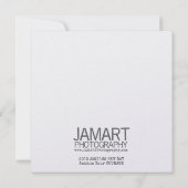 新しいDAY 5.25 x 5.25カード 招待状 (裏面)