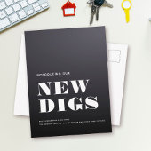 新しいDIGSシンプルモダンミニマルの発表 案内ポストカード