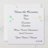 新しいDISCOパーティー- SRF 招待状 (裏面)