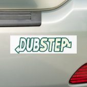 新しいDUBSTEPのビート バンパーステッカー (車上)