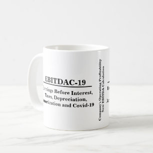 新しいEBITDAビジネス·オペレーティング計算の財務 コーヒーマグカップ