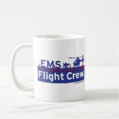 新しいEMSの搭乗員- コーヒーマグカップ (左)
